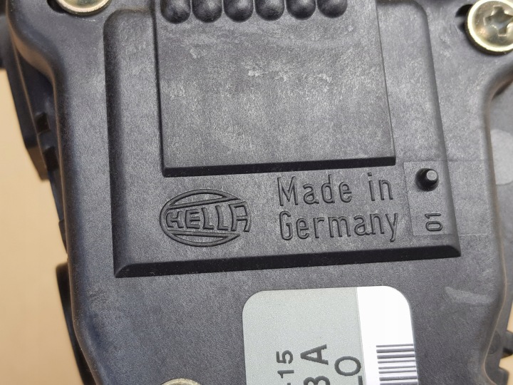 PÉDALE GAZ AUDI A2 1.4 TDI AMF 75KM 8Z1721523A FONCTIONNEL VÉRIFIÉ