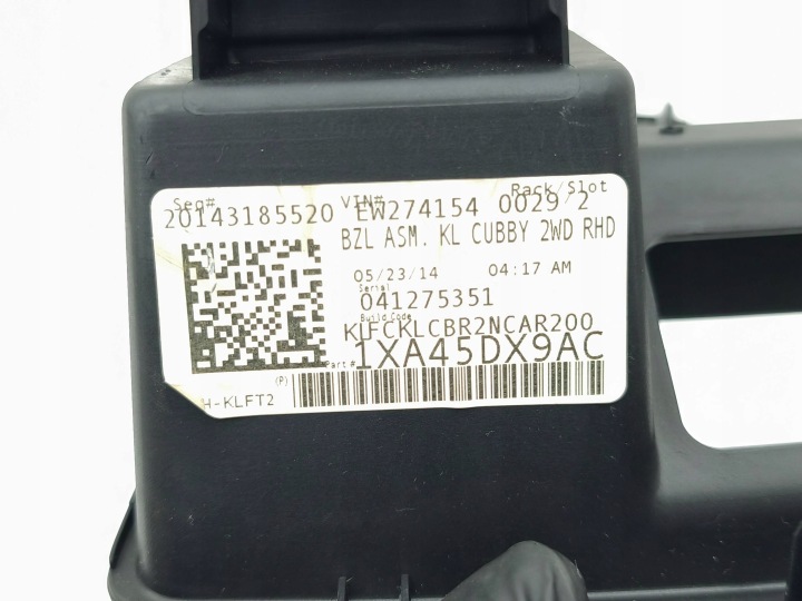 JEEP CHEROKEE 2014 CHÂSSIS LEVIER DE VITESSES 1XA45DX9AC