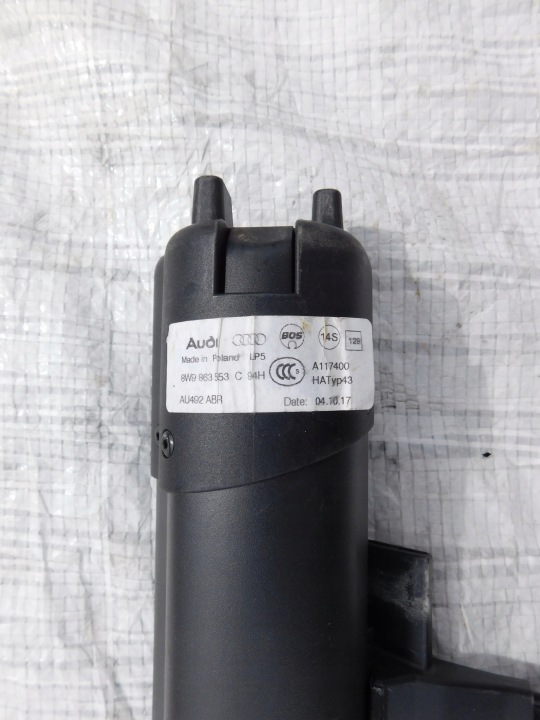 AUDI A4 B9 AVANT UNIVERSEL STORE COUVERCLES DE COFFRE 8W9863553C ORIGINAL EN BON ÉTAT NOIRE