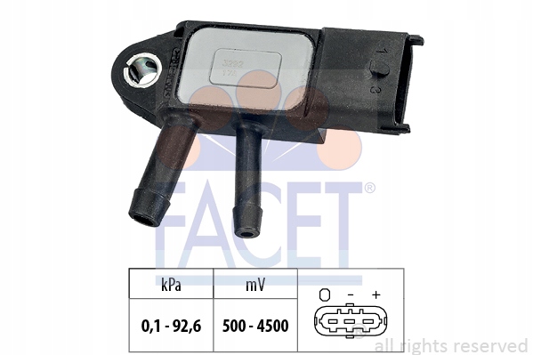 SENSOR DE VACÍO 10.3292/FAC FACET 