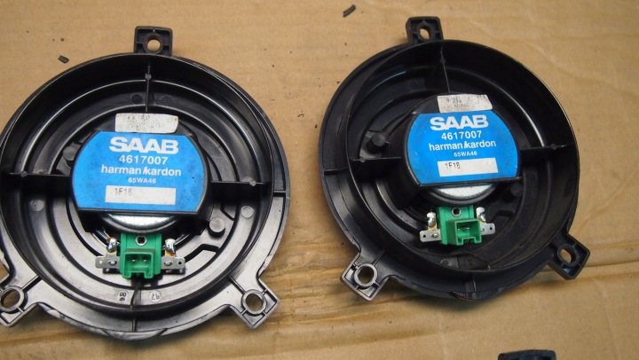 SAAB 95 00R UNIVERSEL AREO HAUT-PARLEURS ENSEMBLE AUDIO HARMAN/KARDON