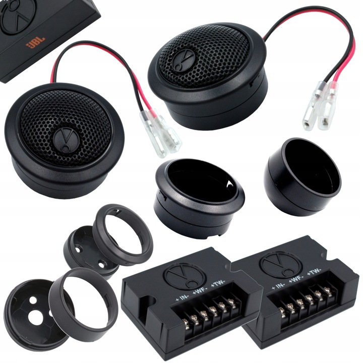 JBL STAGE2 604C ALTAVOCES DE AUTOMÓVIL DISTANCIAS PARA MERCEDES W202 S202 PARTE DELANTERA 