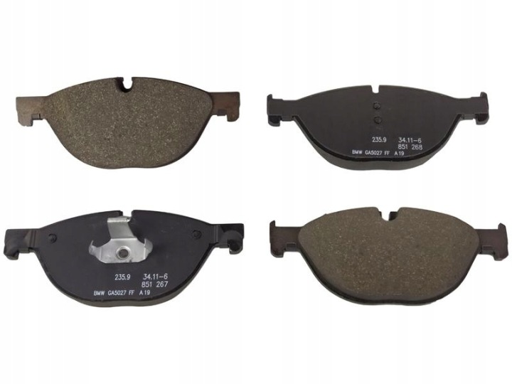 OE BMW TARCZE+KLOCKI AVANT 7 F01 F02 348MM