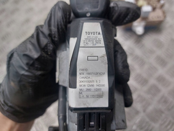 KIT DE DÉMARRAGE TOYOTA COROLLA E12 2.0 D4D 89666-02110 89780-12140