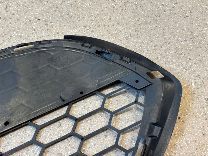 INFÉRIEURE GRILLE PARE-CHOCS AVANT AVANT CÔTÉ GAUCHE BMW X5 F15 8053883