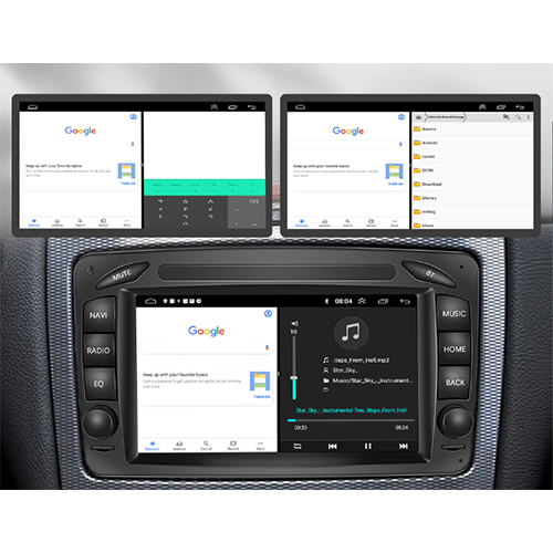 RADIO ANDROID MERCEDES GASOLINA CLK W209 W203 W208 4CO 