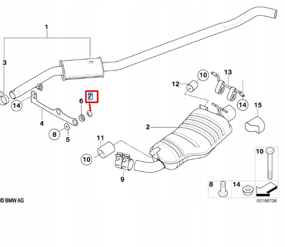 BMW OE 18203450930