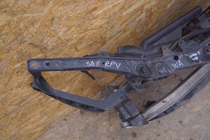OPEL CORSA D PANNEAU AVANT RADIATEUR VENTILATEUR 1.0B (D785)