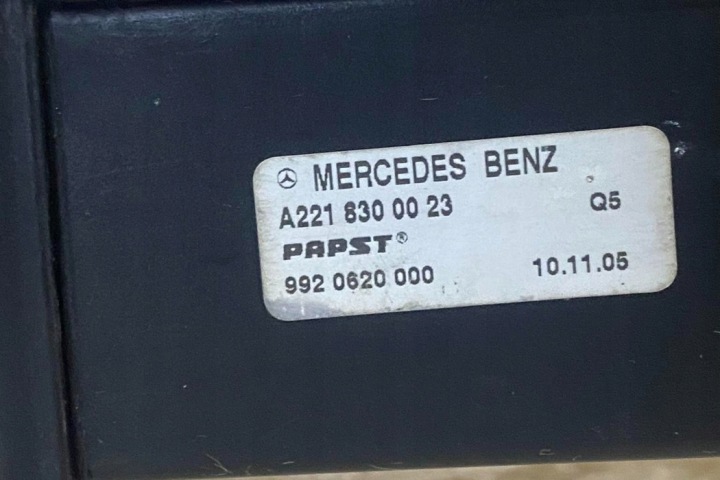 PETIT MOTEUR RÉCHAUFFEURS MERCEDES-BENZ AVEC (W221) A2218300023 GASOLINE 2009