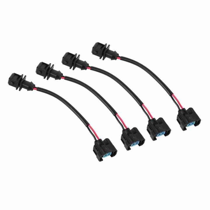 4 PCS INJECTEUR CARBURANTS FAISCEAU DE CÂBLES KONWERSJI SUBSTITUT OBD1 VERS OBD2 POUR 90
