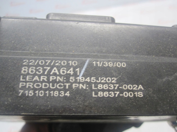 MITSUBISHI ASX I 11R MODULE FUSIBLE 8637A641 51945J202 28637-002A 7151011834