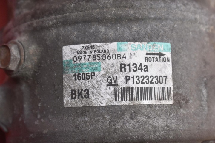 COMPRESSEUR POMPE CLIMATISATION P13232307 OPEL INSIGNIA A 2.0 CDTI 160 KM 08-