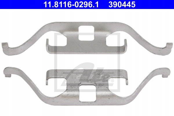 ATE JUEGO INST. ZAPATAS DE FRENADO BMW T. 3/5/6/7/8/X3/X5 00- 