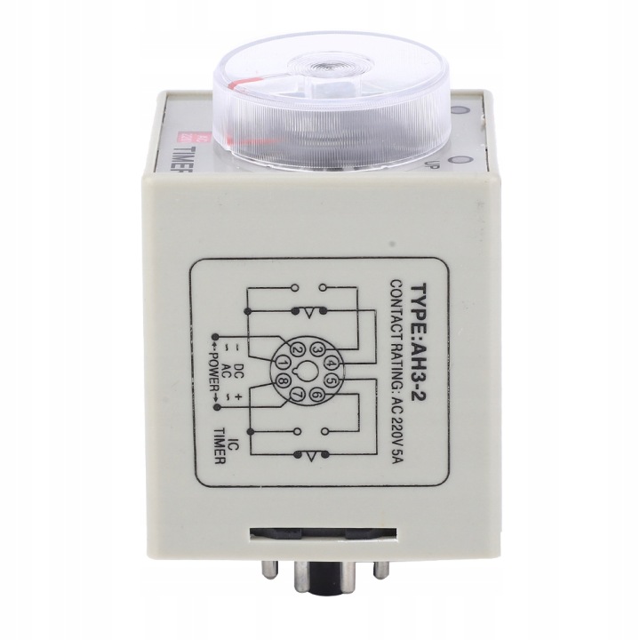 H3CRA RELAIS CZASOWY AC 220V 8A 55S MINUTERIE