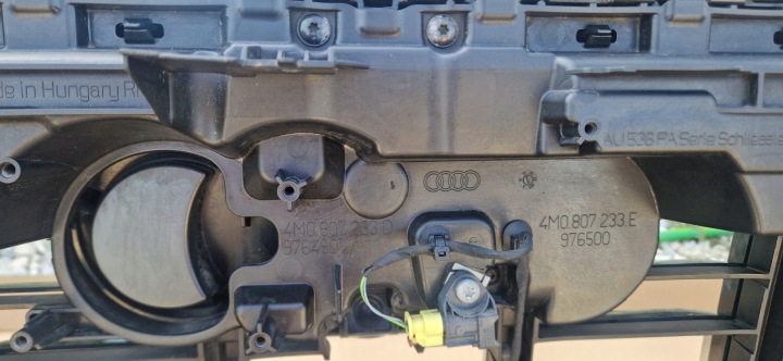 PARE-CHOCS AUDI Q7 4M LIFT DANS COULEUR LM8Y S-LINE CAMÉRA COMPLET IDÉAL