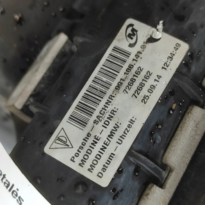 PIÈCES REFROIDISSEMENT PORSCHE 911 (991) 991106043 34278393 3.8L 383KW 2014