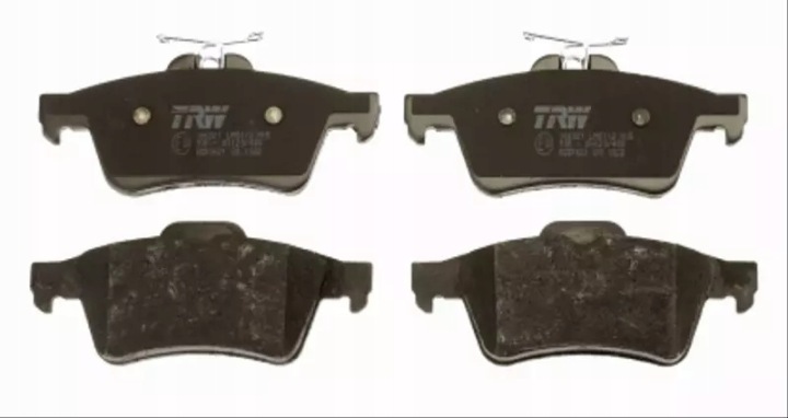 SNR DISQUES PLAQUETTES TRW ARRIÈRE RENAULT LAGUNA III