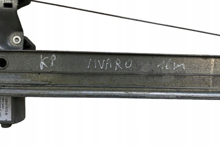 ÉLÉVATEUR VITRES GAUCHES AVANT PORTES OPEL VIVARO COMBI 128001472B 1.6L