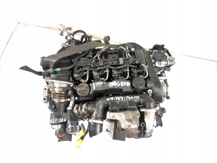 MOTEUR POTEAU G8DB SYSTÈME INJECTEURS TURBO FORD CITROEN PEUGEOT 1.6 HDI TDCI