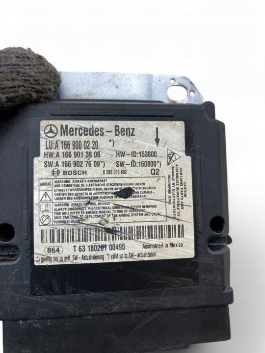 MERCEDES-BENZ GLS X166 CONTRÔLEUR AIRBAG A1669000220