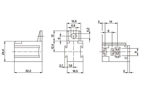 COKOL RANURA PRZEKAZNIKA 3 334 485 045 BOSCH 