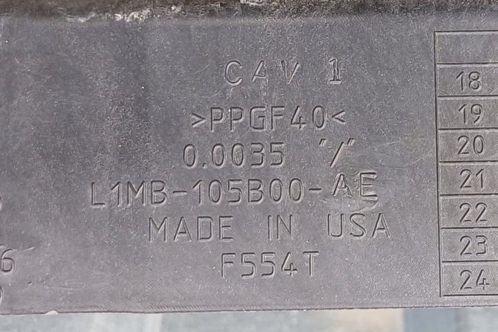FORD EXPLORER 2020- RENFORCEMENT COURROIE AVANT POUTRE L1MB-105B00-AE