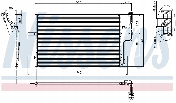 DÉSHYDRATEUR NISSENS BP8F61480 43140 220221 169917
