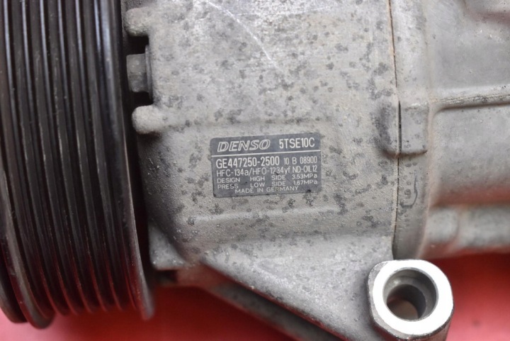 COMPRESSEUR POMPE CLIMATISATION GE447250-2500 TOYOTA YARIS III 1.0 VVT-I 72 KM