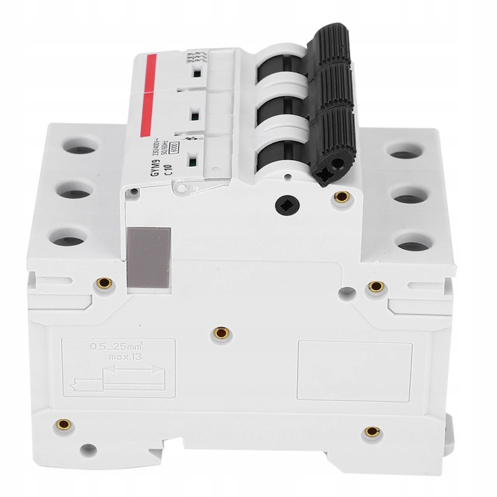 GYM9 C65 3 PÔLES INTERRUPTEUR AUTOMATIQUE 10A 400VAC HAUTE QUALITÉ MINIATUROWY