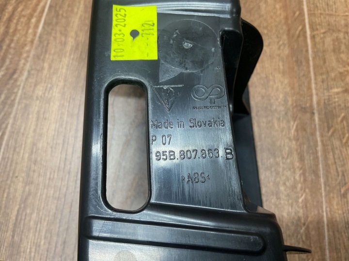 GLISSIÈRE FIXATION PARE-CHOCS ARRIÈRE PORSCHE MACAN 95B 95B807863B