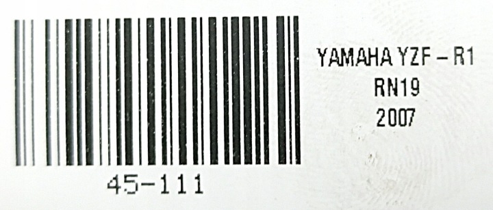 YAMAHA YZF-R1 RN19 07-08 RADIATEUR