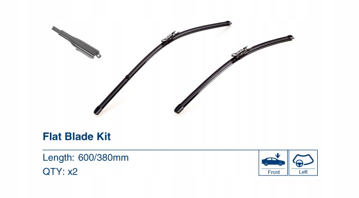 ESCOBILLAS DENSO DF-020 NISSAN QASHQAI I 11.06-04.14 