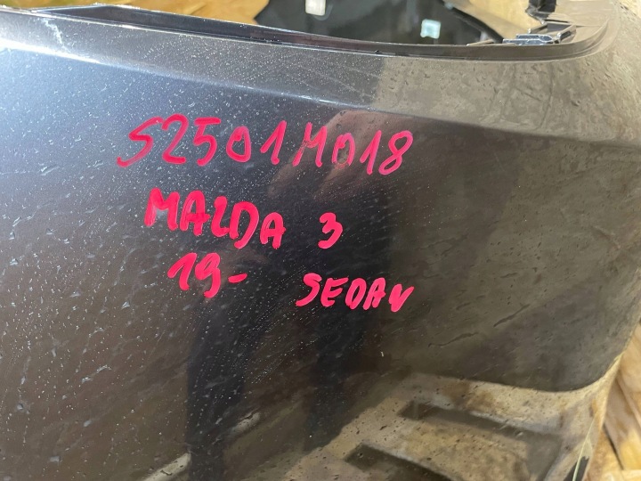 MAZDA 3 IV 4 BP 19- BERLINE PARE-CHOCS ARRIÈRE ARRIÈRE