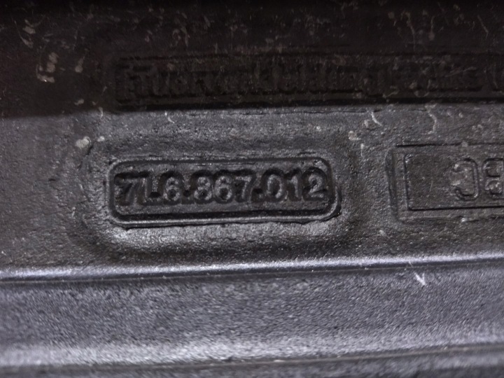 COLLECTEUR PORTES AVANT DROIT VW TOUAREG 7L CUIR