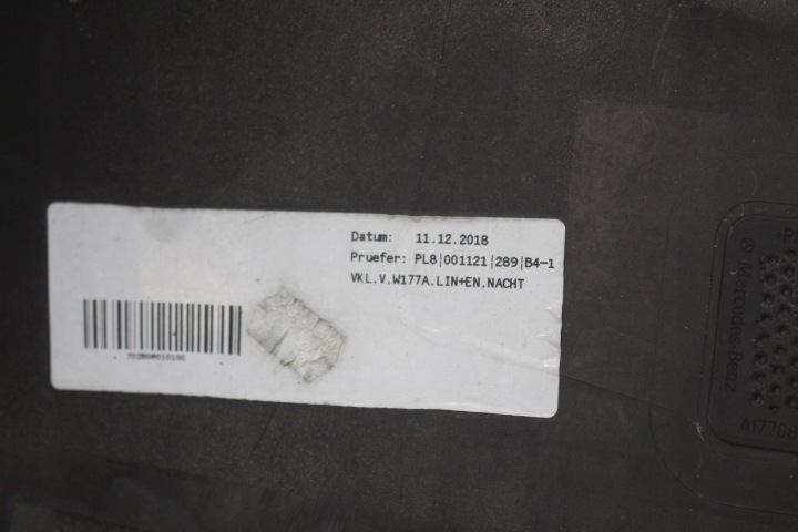 PARE-CHOCS AVANT AVANT MERCEDES A-KLASA 177 AMG A1778856100