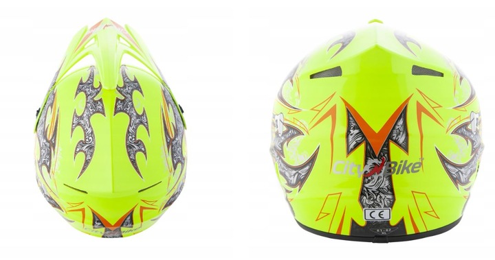 REGALO NA URODZINY CASCO CROSSOWY LEKKI ENDURO QUAD S +GOGLE+REKAWICE 