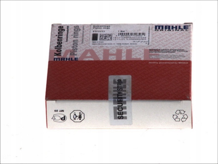 MAHLE SEGMENTS DE PISTON FORD 1,8B 83,00 STD
