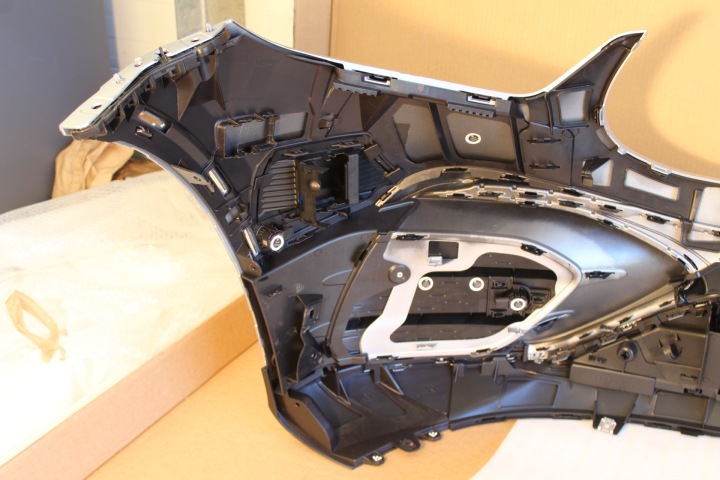 PARE-CHOCS AVANT AVANT CHROME MATT MERCEDES GLC SUC COUPÉ 254 W254 43 63 AMG