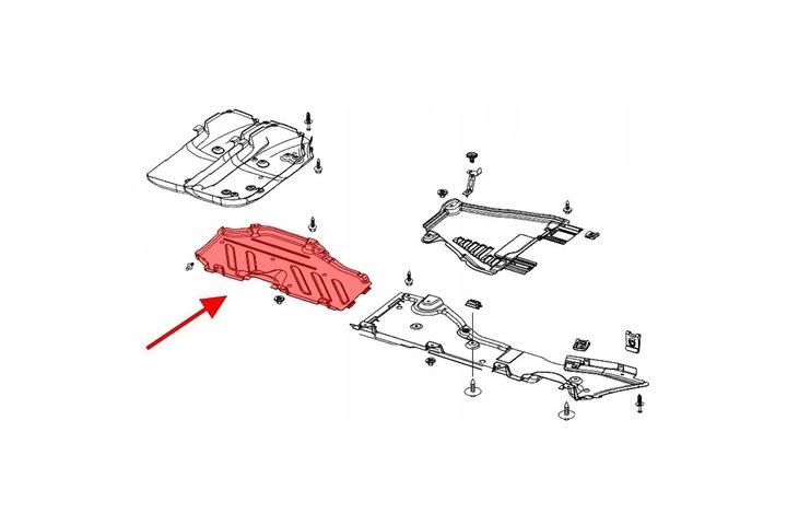 PROTECTION CHASSIS REAR RIGHT A1676808503 MERCEDES GLE W167 2019+ photo 3 - milautoparts-fr.ukrlive.com