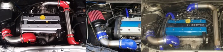 MDC CONNECTEUR SILICONE RÉDUCTION 76/60 MM ROUGE ÉCHANGEUR AIR-AIR TURBO CONDUIT D'AIR