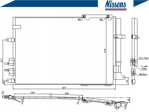 CONDENSADOR NISSENS 94914 