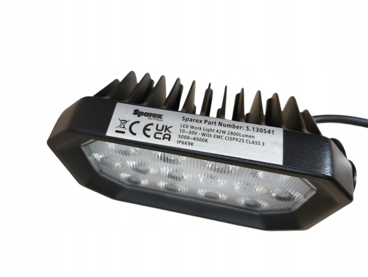 PHARE TRAVAILLÉ LED 2400LM SPAREX 130541 PUISSANT NOUVEAU HOLLAND STEYR