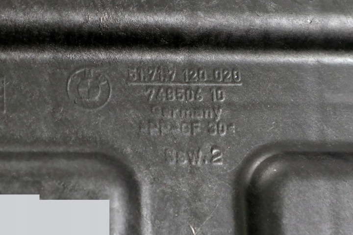 BMW E90 E91 E92 BOÎTE À GANTS BAIGNOIRE WANIENKA COUVERCLES DE COFFRE 7120020