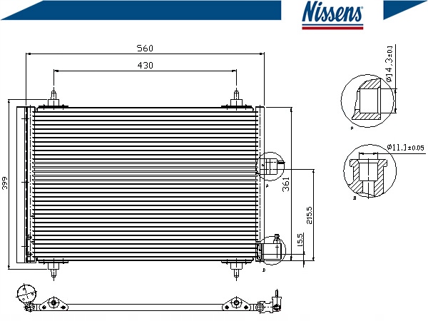 DÉSHYDRATEUR CLIMATISATION CITROEN XSARA 00 PCS