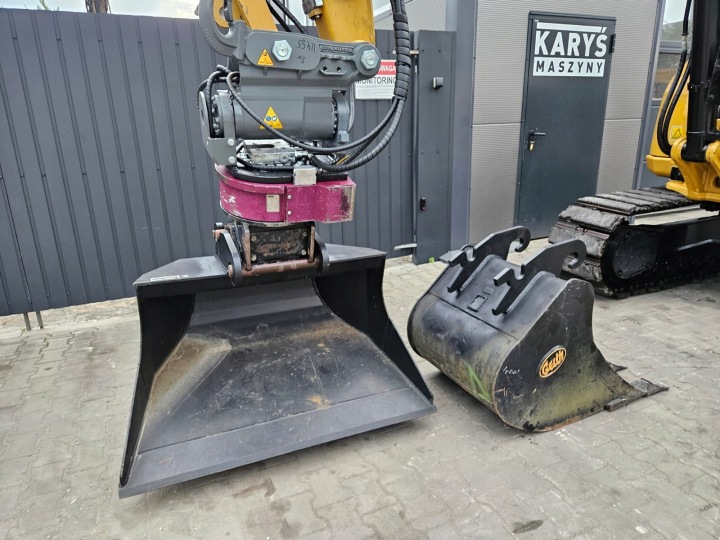MINI-PELLE CAT CATERPILLAR 308 E CR 308E E2 CR 309 310 2017R ROTOTILT