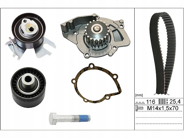 INA SKIRSTYMO SISTEMA SIURBLYS CITROEN C4 C5 C8 JUMPY 2.0 HDI nuotrauka 2