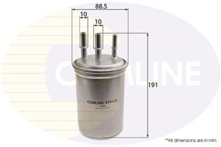 COMLINE EFF120 FILTRO COMBUSTIBLES 