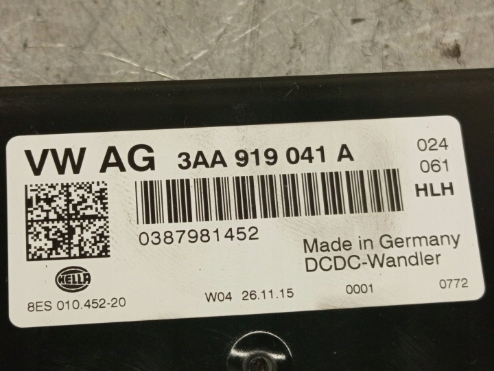 MODULE CONTRÔLEUR STABILISATEUR TENSION VOLKSWAGEN CADDY 3AA919041A