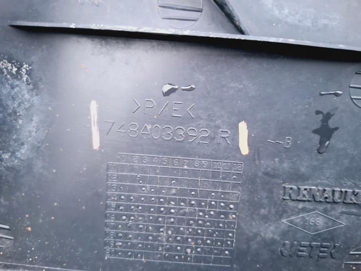 PLAQUE PROTECTION CHÂSSIS RENAULT ZOE II LIFT 2019- #8710