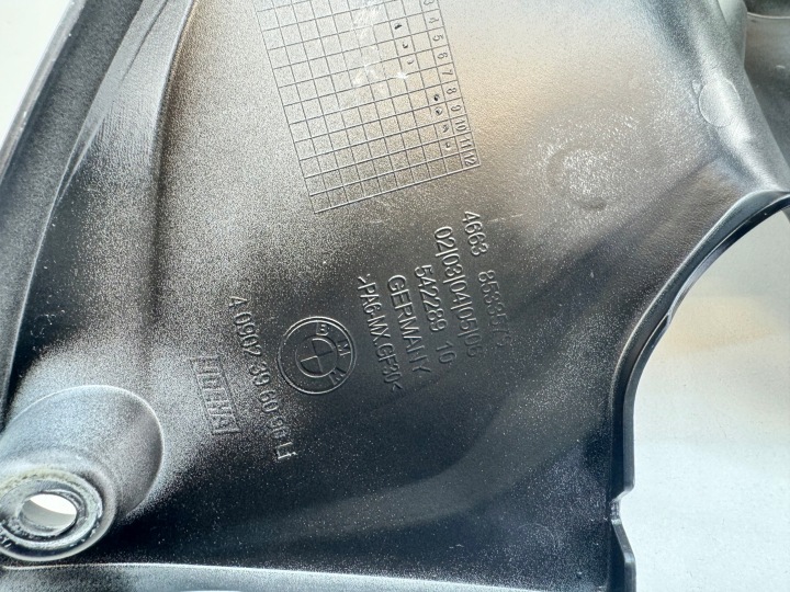 BMW R 1200 RT PRISE GAUCHE DÉFLECTEUR D'AIR PLASTIQUE REMPLISSAGE
